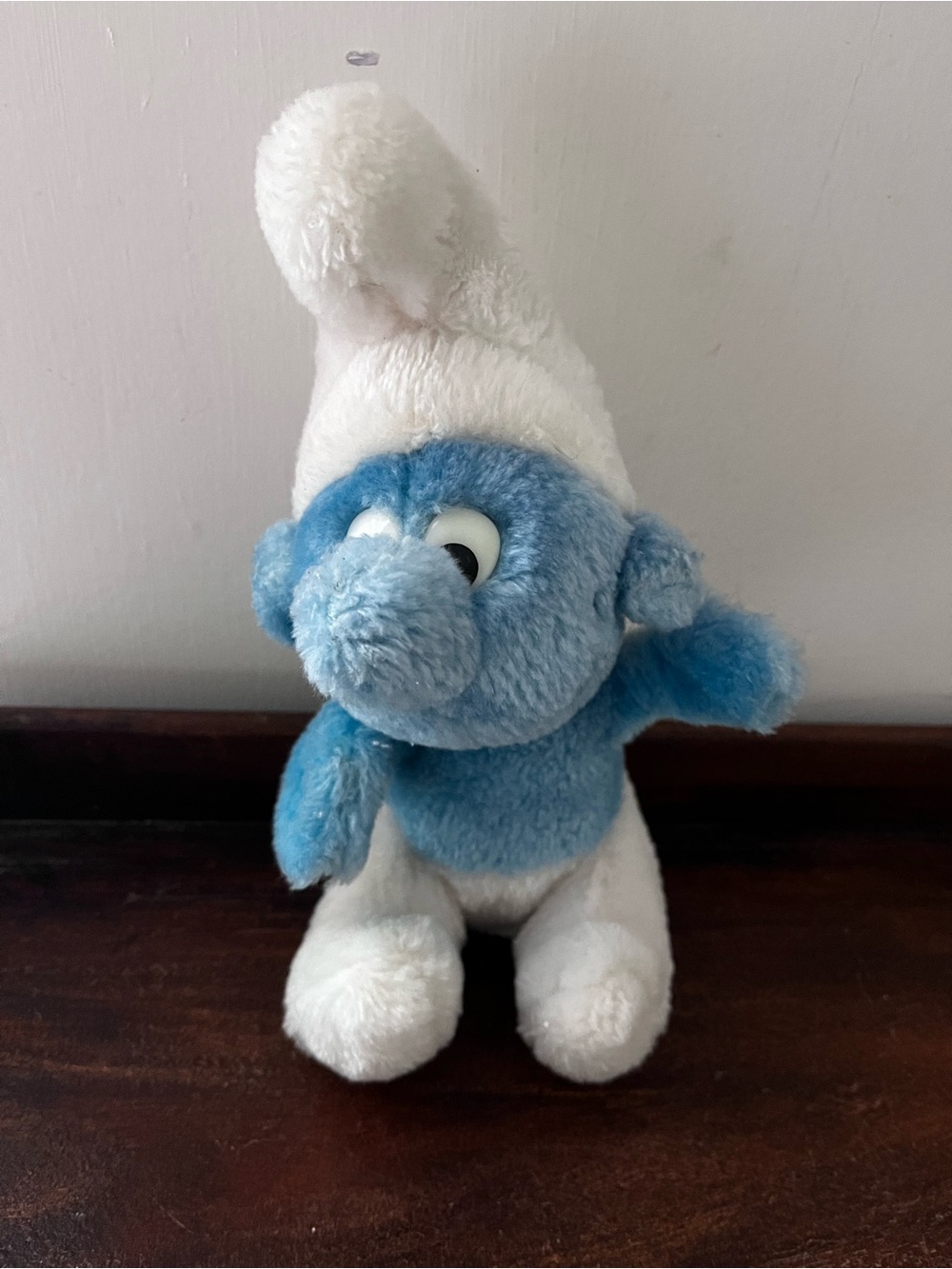 Vintage 1980 Smurf Plush Toy